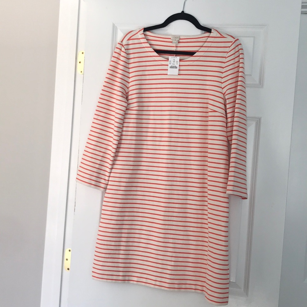 Jcrew factory striped dress